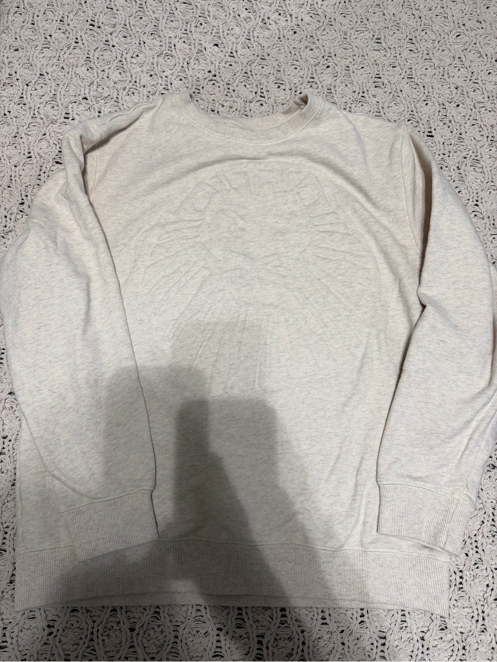 Disney on Broadway Lion King Crewneck Sweatshirt in Light Oatmeal
